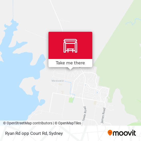Ryan Rd opp Court Rd map