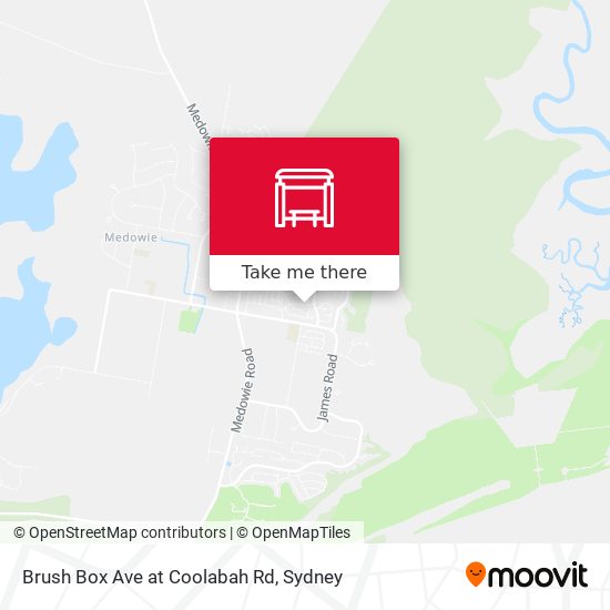 Mapa Brush Box Ave at Coolabah Rd