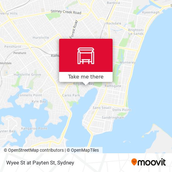 Wyee St at Payten St map