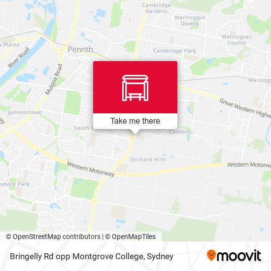 Bringelly Rd opp Montgrove College map