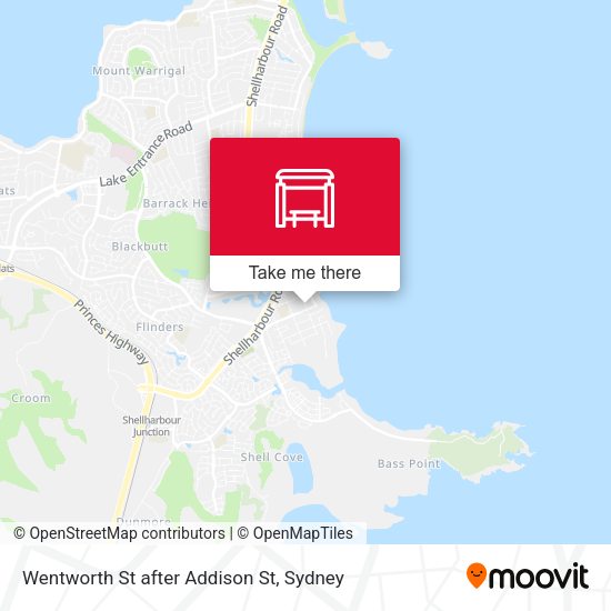 Wentworth St after Addison St map