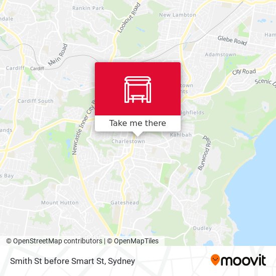 Smith St before Smart St map
