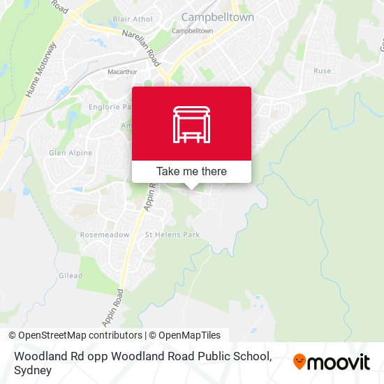 Woodland Rd opp Woodland Road Public School map