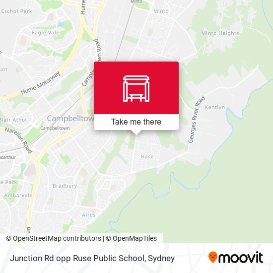 Junction Rd opp Ruse Public School map