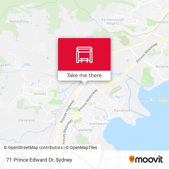 71 Prince Edward Dr map