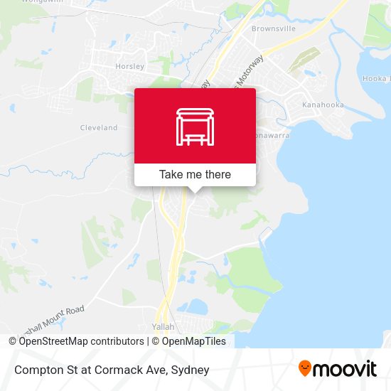 Compton St at Cormack Ave map