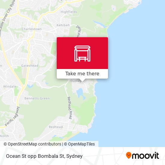 Ocean St opp Bombala St map