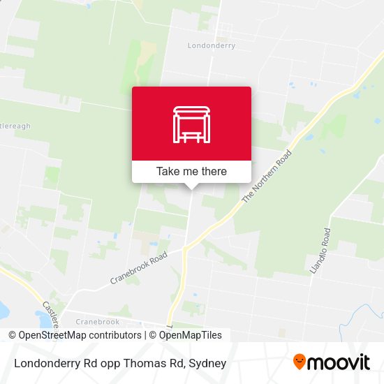 Londonderry Rd opp Thomas Rd map