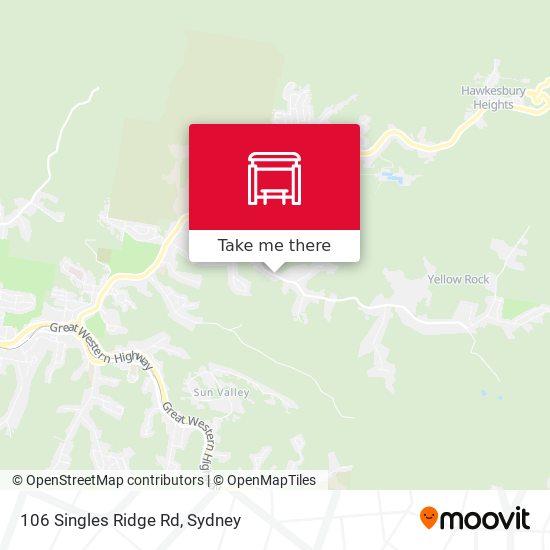 106 Singles Ridge Rd map