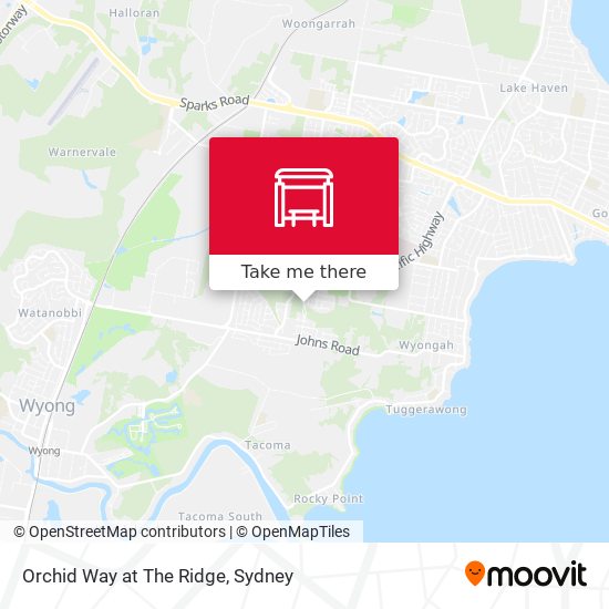 Orchid Way at The Ridge map