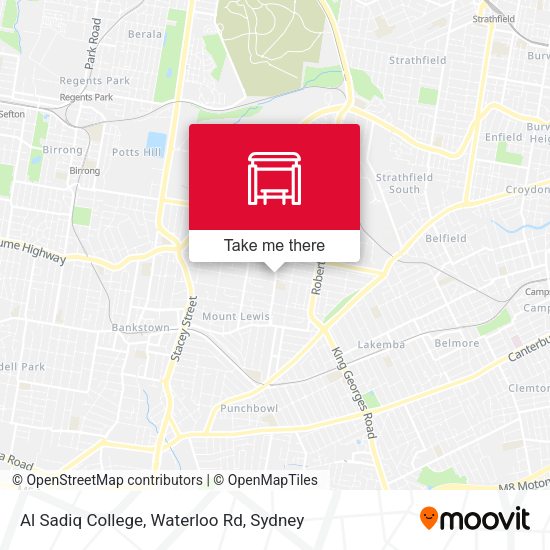 Al Sadiq College, Waterloo Rd map