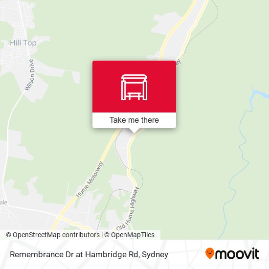 Remembrance Dr at Hambridge Rd map