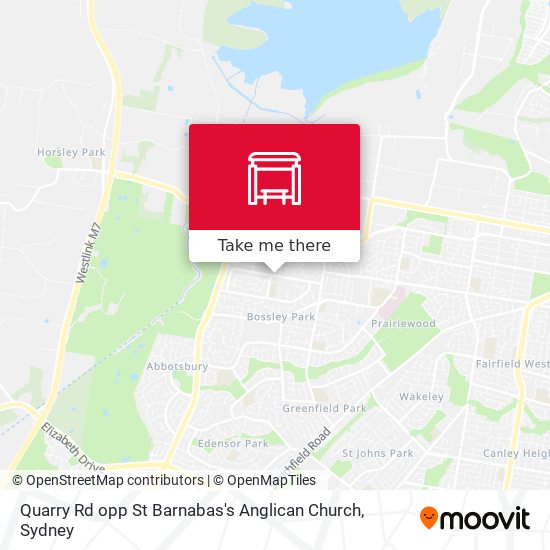 Mapa Quarry Rd opp St Barnabas's Anglican Church