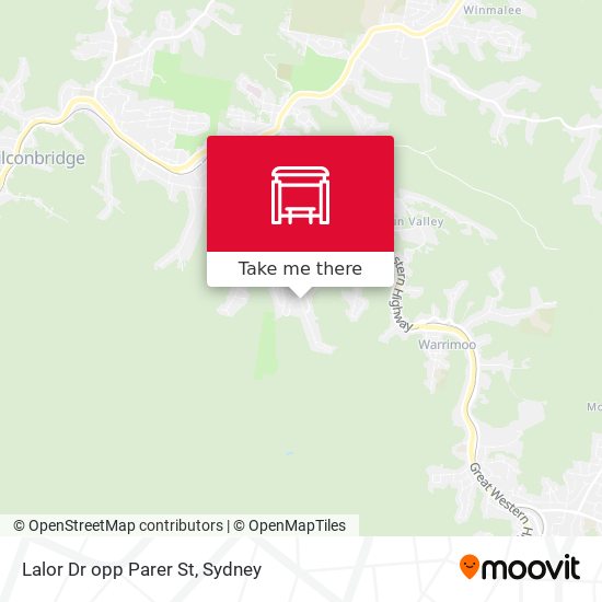 Lalor Dr opp Parer St map