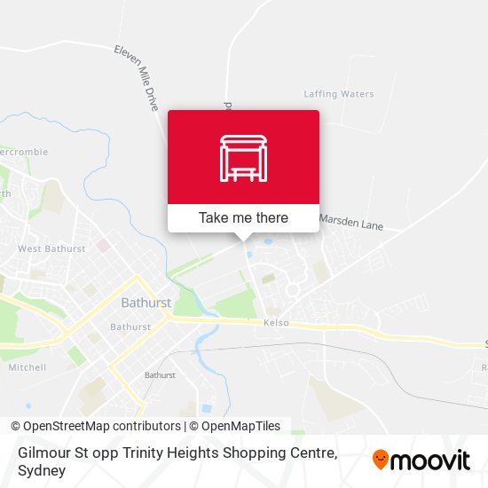 Gilmour St opp Trinity Heights Shopping Centre map