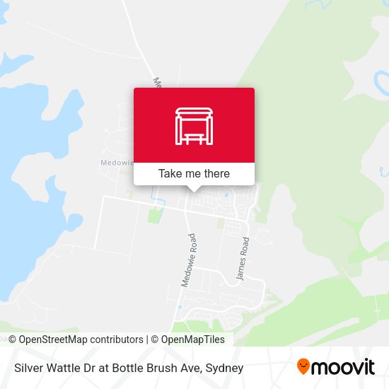 Silver Wattle Dr at Bottle Brush Ave map