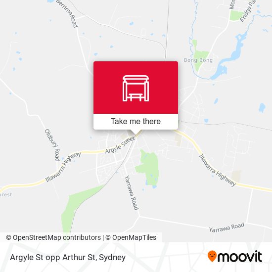 Argyle St opp Arthur St map