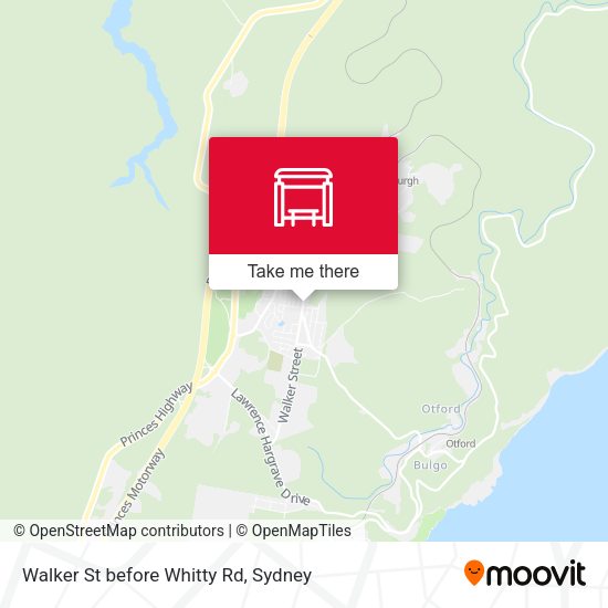 Walker St before Whitty Rd map
