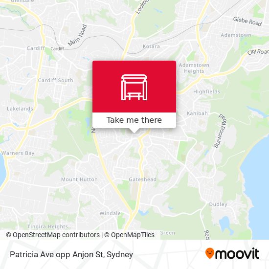 Patricia Ave opp Anjon St map