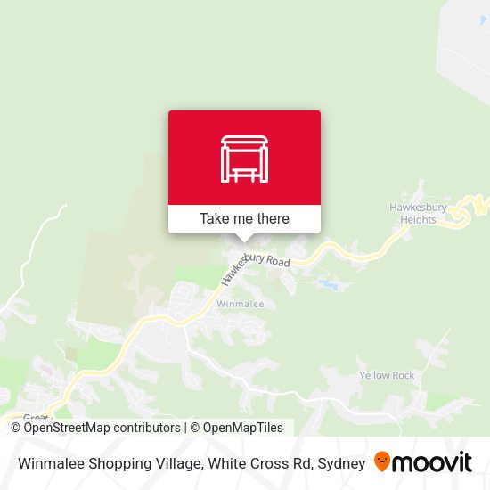 Winmalee Shopping Village, White Cross Rd map