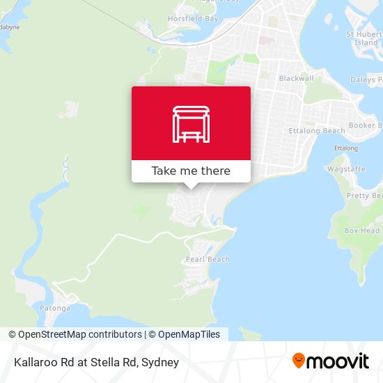 Mapa Kallaroo Rd at Stella Rd