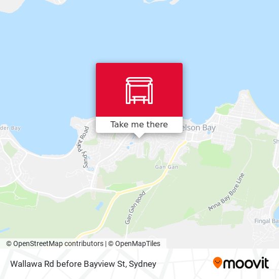 Wallawa Rd before Bayview St map