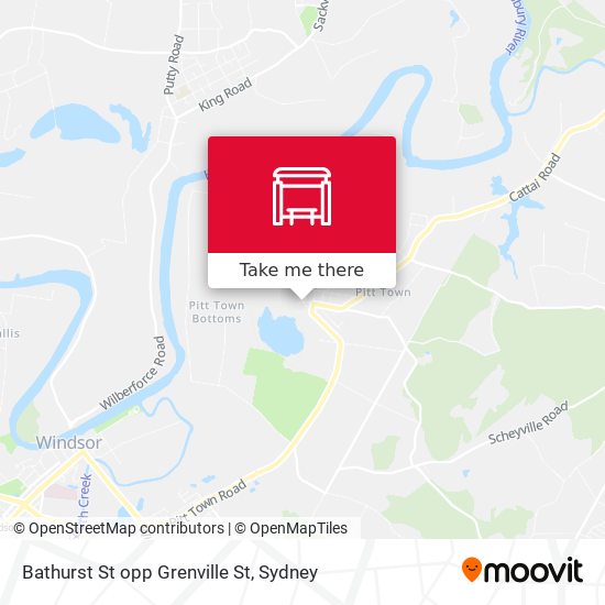 Bathurst St opp Grenville St map