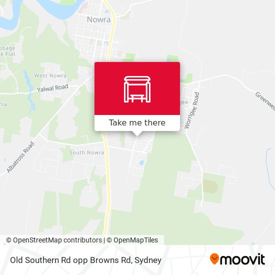 Old Southern Rd opp Browns Rd map