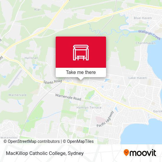 MacKillop Catholic College map