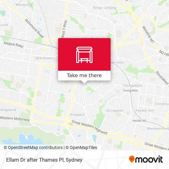Ellam Dr after Thames Pl map