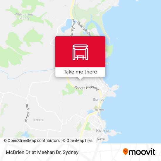 McBrien Dr at Meehan Dr map