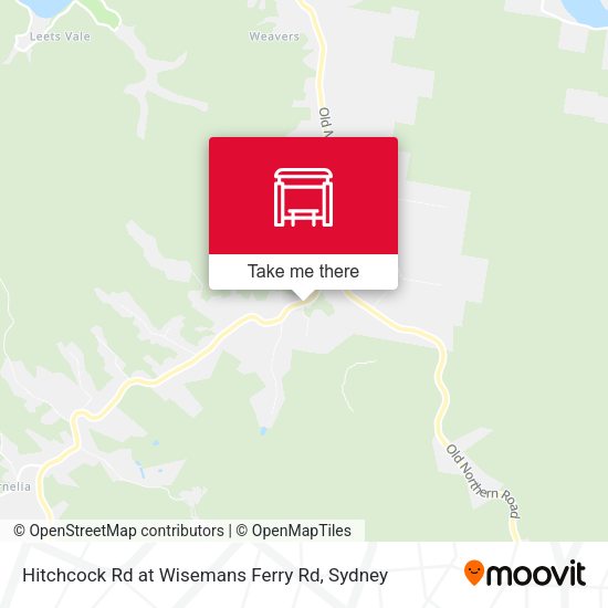 Hitchcock Rd at Wisemans Ferry Rd map