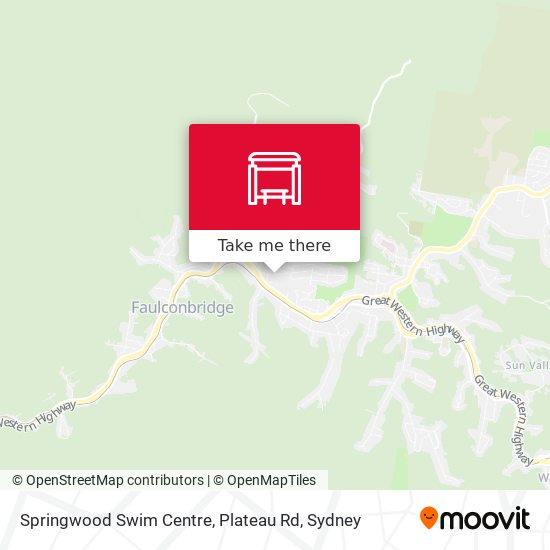 Springwood Swim Centre, Plateau Rd map