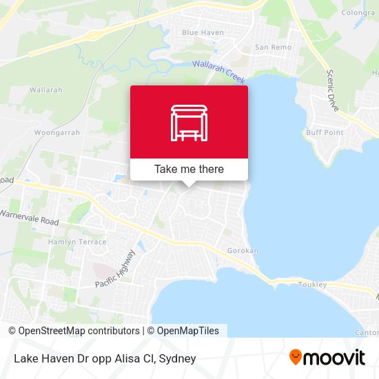 Lake Haven Dr opp Alisa Cl map