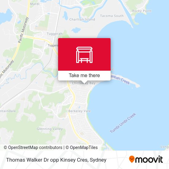 Thomas Walker Dr opp Kinsey Cres map