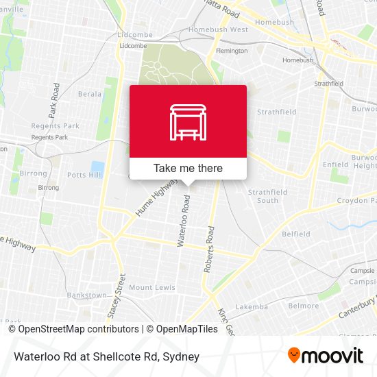 Waterloo Rd at Shellcote Rd map