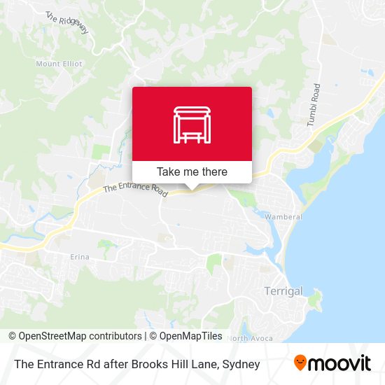 The Entrance Rd after Brooks Hill Lane map