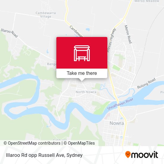 Illaroo Rd opp Russell Ave map