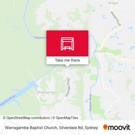 Warragamba Baptist Church, Silverdale Rd map