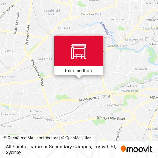 All Saints Grammar Secondary Campus, Forsyth St map