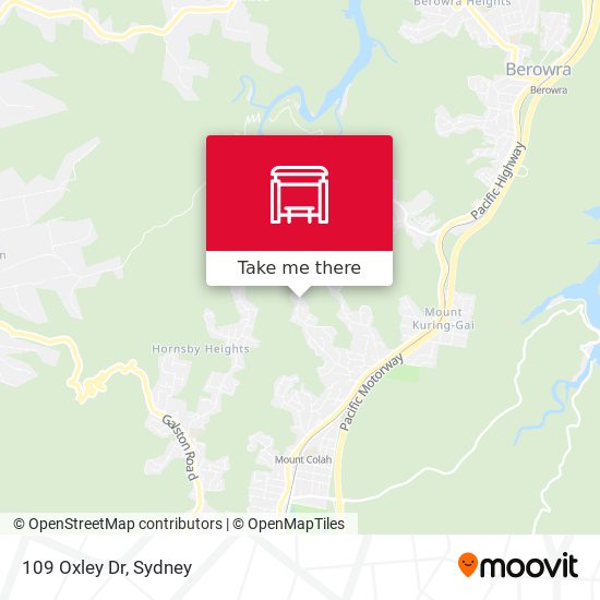109 Oxley Dr map