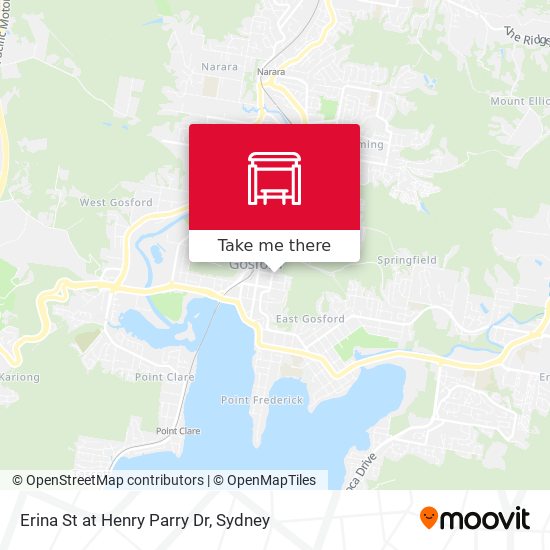 Erina St at Henry Parry Dr map