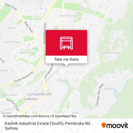 Keylink Industrial Estate (South), Pembroke Rd map