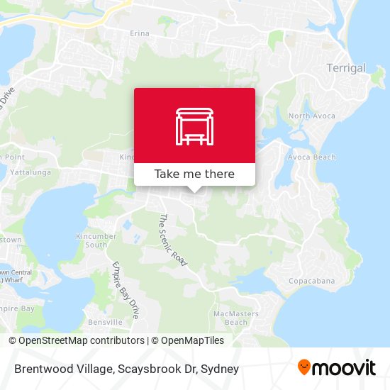 Brentwood Village, Scaysbrook Dr map