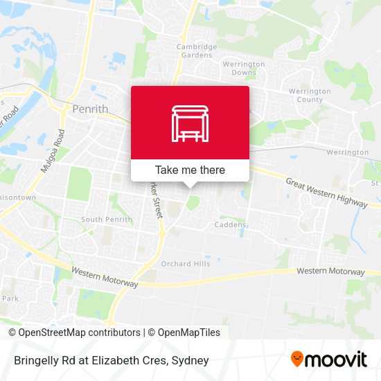 Bringelly Rd at Elizabeth Cres map