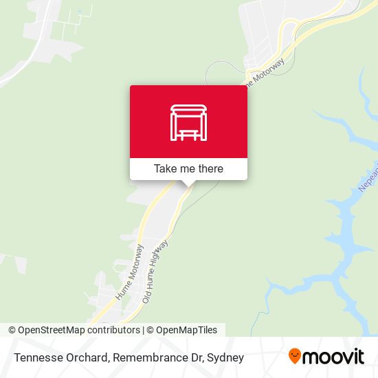 Tennesse Orchard, Remembrance Dr map
