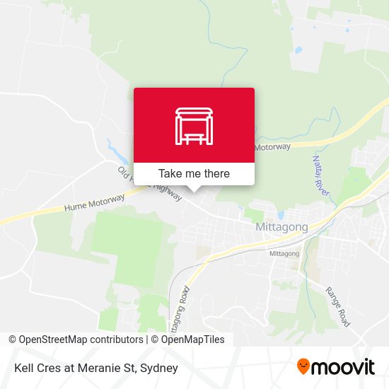 Kell Cres at Meranie St map