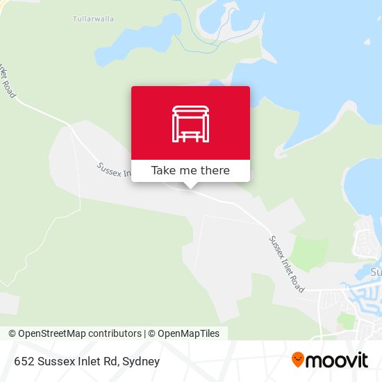652 Sussex Inlet Rd map