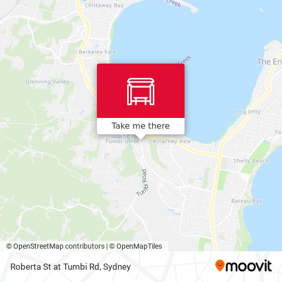 Roberta St at Tumbi Rd map