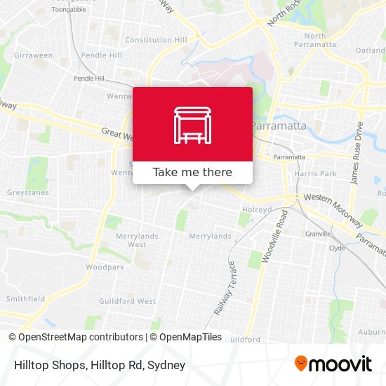 Hilltop Shops, Hilltop Rd map